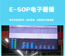 武冈ESOP安灯系统呼叫电子SOP看板