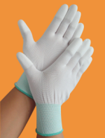 PU nylon coated gloves