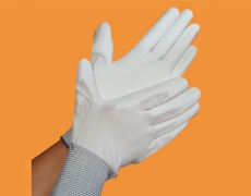 PU nylon painted palm coated gloves