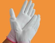 PU nylon coated gloves