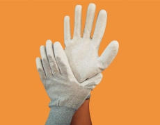 Anti-static carbon fiber PU slim gloves