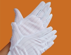 Anti-static striped glovesc