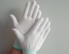 PU nylon polyester glove core